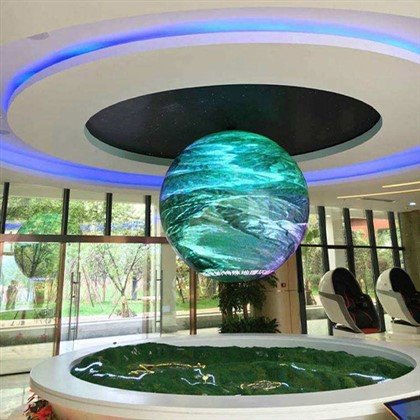 Display LED sferico