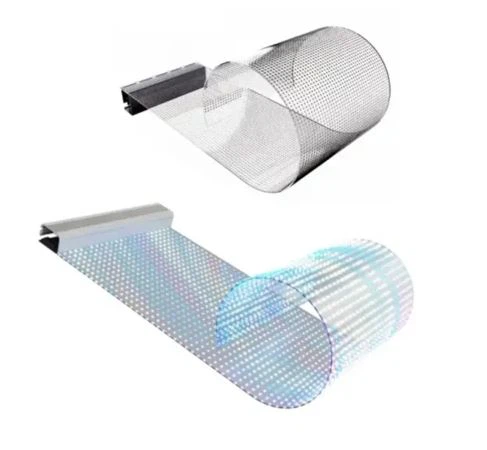 Display LED flessibile sottile con pellicola di cristallo P8