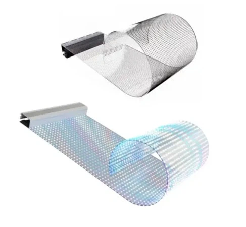 Display LED flessibile sottile con pellicola di cristallo P8